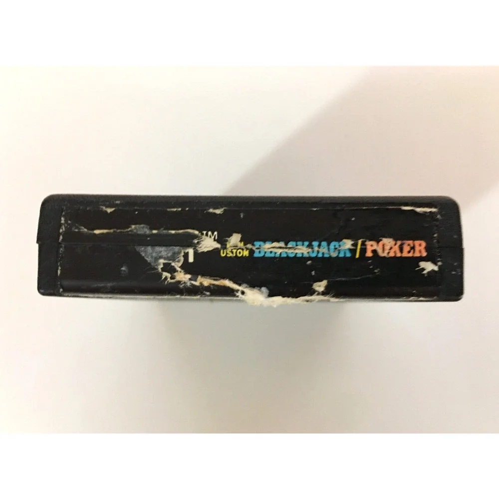 Ken Uston Blackjack-Poker (Colecovision, 1982) Cartridge - Tested - US Seller